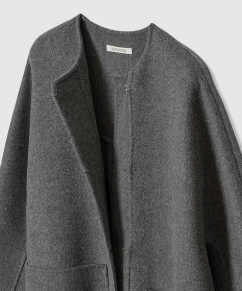 HOUSE OF LOTUS / ハウス オブ ロータス その他アウター | ウールリバービッグパッチポケットコート | 詳細14