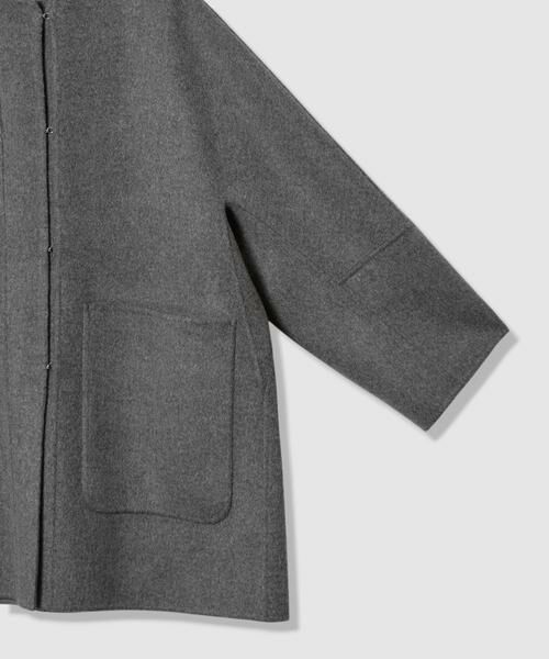 HOUSE OF LOTUS / ハウス オブ ロータス その他アウター | ウールリバービッグパッチポケットコート | 詳細15