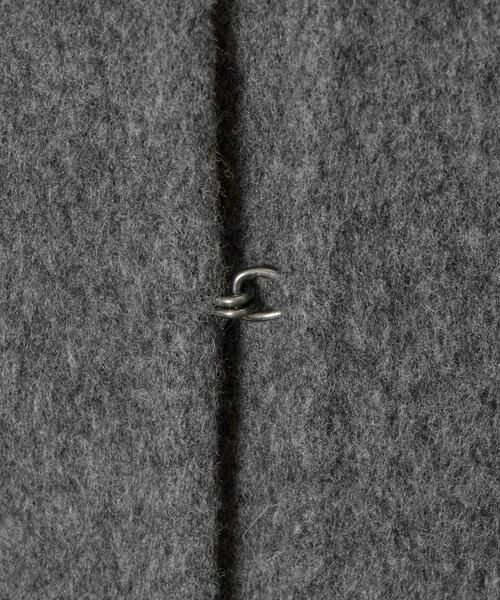 HOUSE OF LOTUS / ハウス オブ ロータス その他アウター | ウールリバービッグパッチポケットコート | 詳細17