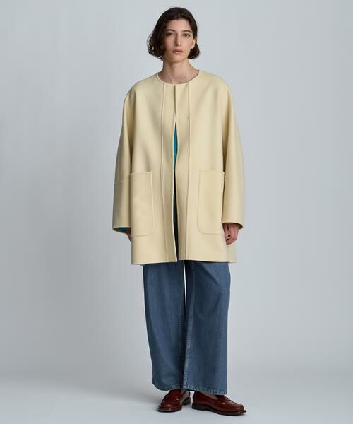 HOUSE OF LOTUS / ハウス オブ ロータス その他アウター | ウールリバービッグパッチポケットコート | 詳細3