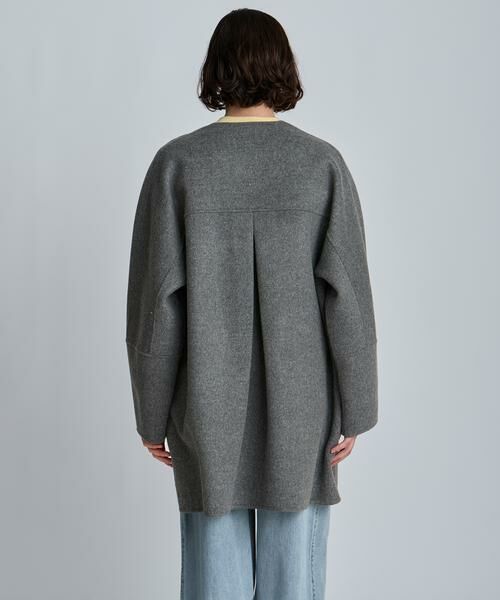 HOUSE OF LOTUS / ハウス オブ ロータス その他アウター | ウールリバービッグパッチポケットコート | 詳細9