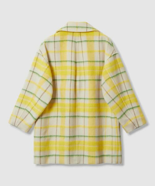 HOUSE OF LOTUS / ハウス オブ ロータス ピーコート | シャギーチェックコート | 詳細13