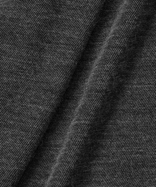 HOUSE OF LOTUS / ハウス オブ ロータス ニット・セーター | Extra Soft Wool Loopback Jersey Deep V Neck Long Sleeve Pull Over with St | 詳細16