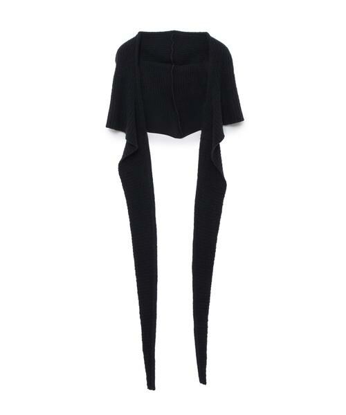 HOUSE OF LOTUS / ハウス オブ ロータス マフラー・ショール・スヌード・ストール | BOUCLE HOODED SCARF | 詳細1