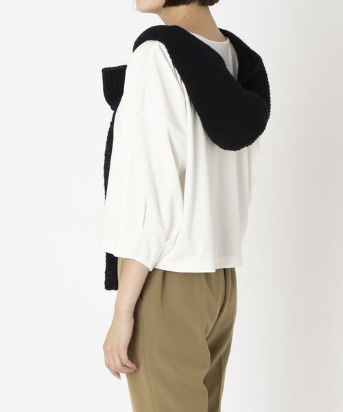 HOUSE OF LOTUS / ハウス オブ ロータス マフラー・ショール・スヌード・ストール | BOUCLE HOODED SCARF | 詳細4