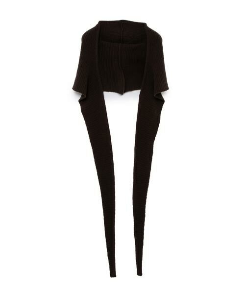 HOUSE OF LOTUS / ハウス オブ ロータス マフラー・ショール・スヌード・ストール | BOUCLE HOODED SCARF | 詳細5