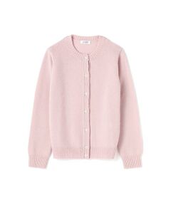 human woman / ヒューマンウーマン ニット・セーター | シェットランドコットンクルーネックカーディガン