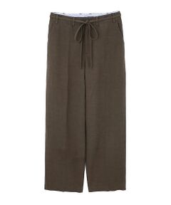 human woman / ヒューマンウーマン パンツ | 綿麻強撚ツイルパンツ