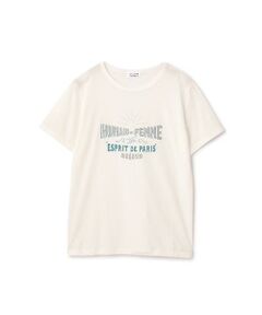 ３０／－ベーシック天竺ロゴTシャツ