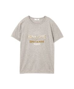 ３０／－ベーシック天竺ロゴTシャツ