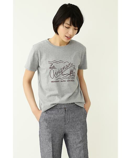 human woman / ヒューマンウーマン カットソー | ２４／－天竺Tシャツ | 詳細13