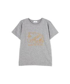 30/-天竺　プリントTシャツ