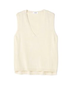 human woman / ヒューマンウーマン ニット・セーター | ストーンウォッシュニットベスト