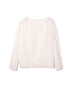 human woman / ヒューマンウーマン シャツ・ブラウス | エンブロイダリーレーシーブラウス