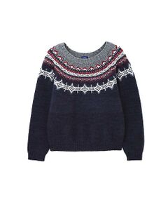 human woman / ヒューマンウーマン ニット・セーター | フェアアイルニット