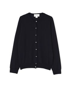 human woman / ヒューマンウーマン ニット・セーター | 《H/standard》WOOLBASICⅠクルーネックカーディガン