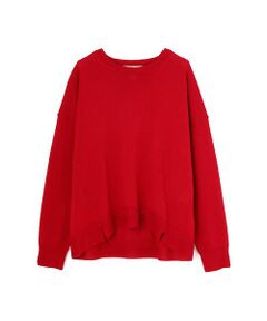 《H/standard》WOOL BASICⅠプルオーバーニット