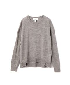 《H/standard》WOOL BASICⅠプルオーバーニット