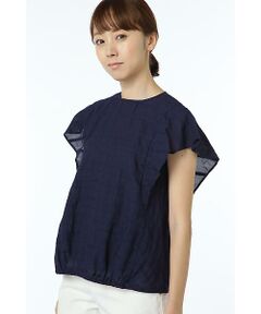 human woman / ヒューマンウーマン シャツ・ブラウス | ドビーボーダーブラウス