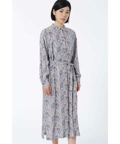 human woman / ヒューマンウーマン ワンピース | ビンテージ風フラワープリント　ワンピース