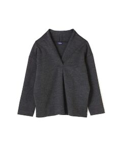 human woman / ヒューマンウーマン カットソー | 千鳥ジャージ　プルオーバー