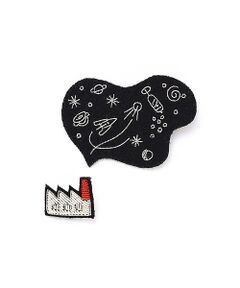 human woman / ヒューマンウーマン 服飾小物 | マコン＆レスコア　ピンバッジ