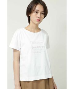 コットン天竺グラフィックTシャツ◆