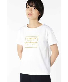 コットン天竺グラフィックTシャツ◆