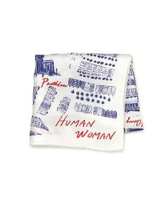 human woman / ヒューマンウーマン マフラー・ショール・スヌード・ストール | シルクスカーフ◆