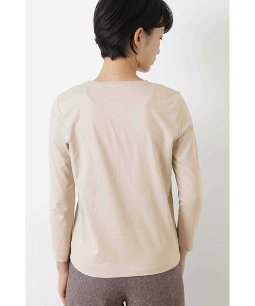 human woman / ヒューマンウーマン カットソー | 100/3 天竺カットソー | 詳細5