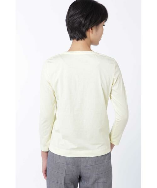 human woman / ヒューマンウーマン カットソー | 100/3 天竺カットソー | 詳細8