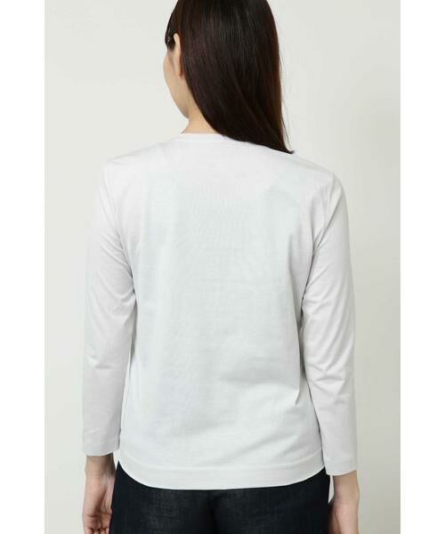 human woman / ヒューマンウーマン カットソー | 100/3 天竺カットソー | 詳細14