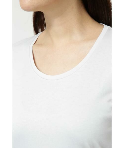 human woman / ヒューマンウーマン カットソー | 100/3 天竺カットソー | 詳細15