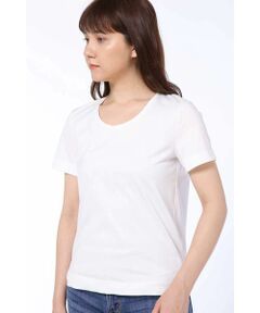 human woman / ヒューマンウーマン カットソー | 100/3　天竺　カットソー