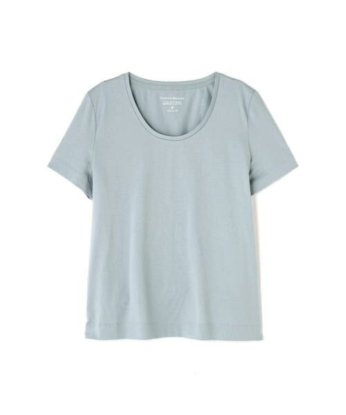 human woman / ヒューマンウーマン カットソー | 100/3　天竺　カットソー | 詳細1