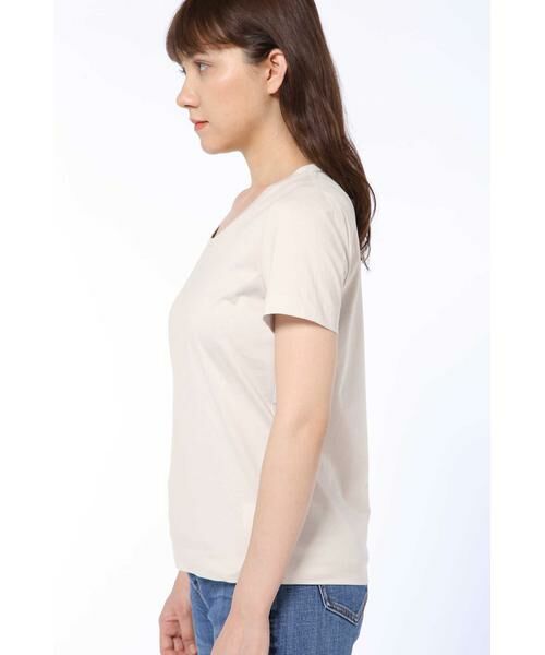 human woman / ヒューマンウーマン カットソー | 100/3　天竺　カットソー | 詳細11