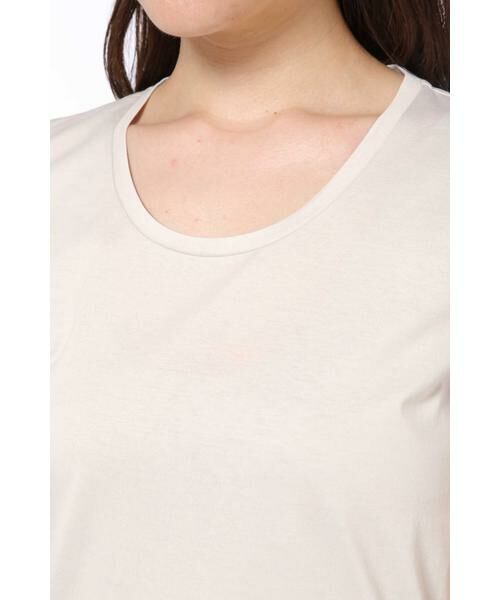 human woman / ヒューマンウーマン カットソー | 100/3　天竺　カットソー | 詳細13