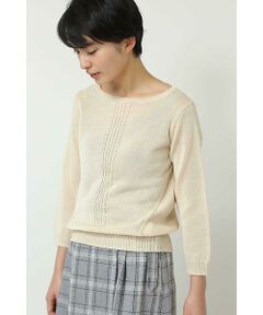 human woman / ヒューマンウーマン ニット・セーター | ボートネックプルオーバー