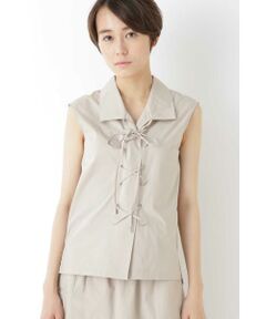 human woman / ヒューマンウーマン シャツ・ブラウス | 《arrive paris》ノースリーブブラウス
