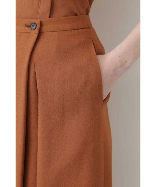 human woman / ヒューマンウーマン スカート | [洗える]リネンライクオックススカーチョ | 詳細9