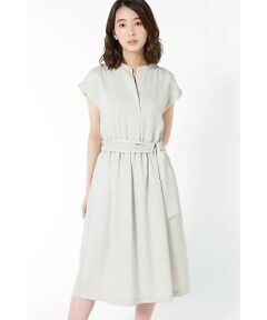 human woman / ヒューマンウーマン ワンピース | 《arrive paris》リネン調ワンピース