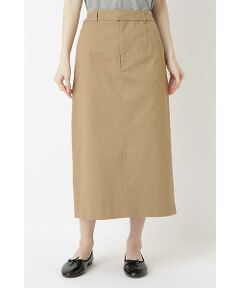 human woman / ヒューマンウーマン スカート | ◆ストレッチツイルタイトミモレスカート