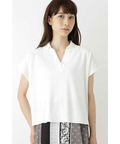 human woman / ヒューマンウーマン ニット・セーター | ◆襟付きプルオーバー