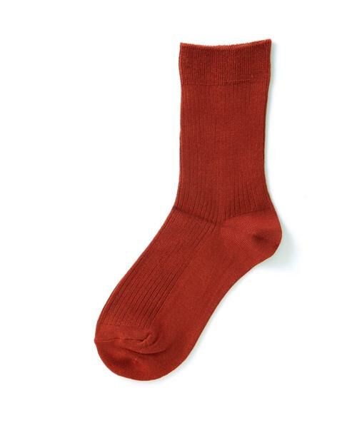human woman / ヒューマンウーマン ソックス | オリジナルソックス（テラコッタ1）