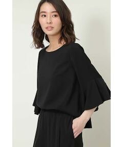 human woman / ヒューマンウーマン シャツ・ブラウス | 《arrive paris》フレアスリーブプルオーバー