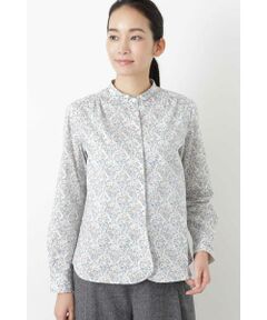 human woman / ヒューマンウーマン シャツ・ブラウス | リバティプリントシャツブラウス