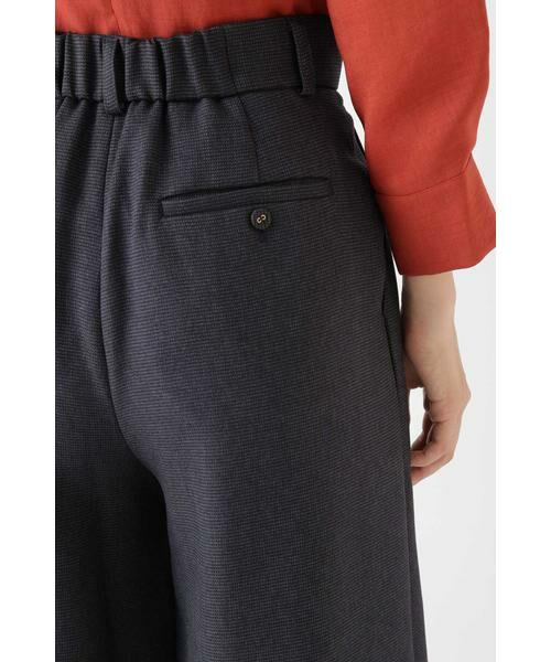 human woman / ヒューマンウーマン スカート | 《arrive paris》ツイード調センタータックパンツ | 詳細7