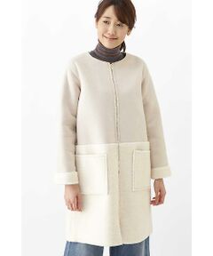 human woman / ヒューマンウーマン アウター | 《arrivé paris》フェイクムートン