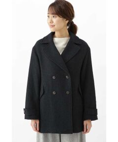 human woman / ヒューマンウーマン アウター | 英国ヘリンボンコート