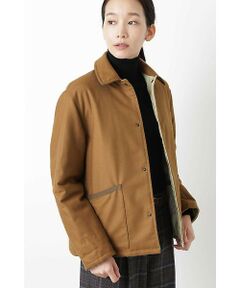 human woman / ヒューマンウーマン アウター | 20周年コラボ LAVENHAM別注 キルティングコート